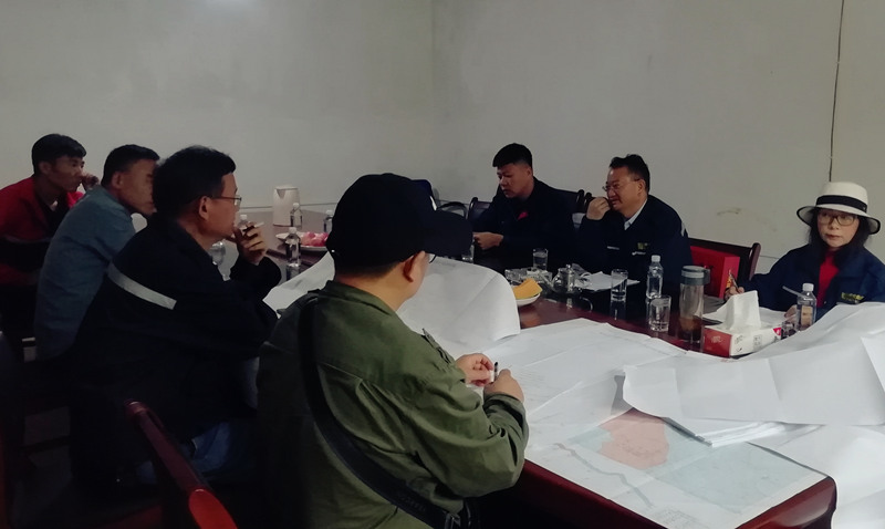 赫章縣金蘭鋅鐵有限公司礦產(chǎn)勘查項目通過專家組驗(yàn)收